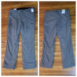 Rainier Pants fleece lined Eddie Bauer water resistant size 16 NWT